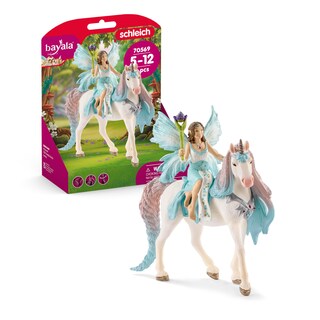 Foto 1 | Foto 1 | Figura De Juguete Princesa Hada Eyela De Schleich Bayala Con Unicornio Brillante - Venta Internacional.