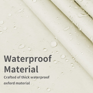 Foto 6 | Foto 6 | Fundas Para Cojines De Patio Resistentes Al Agua Juego De 4 22x20x10 Cm - Venta Internacional.