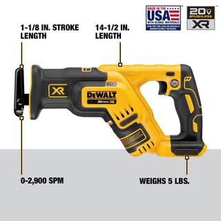 Foto 2 | Foto 2 | Sierra Recíproca Dewalt 20v Max Xr Inalámbrica Dcs367b - Venta Internacional.
