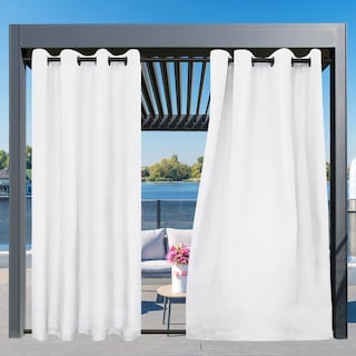 Foto 3 | Foto 3 | Cortinas Para Exterior Impermeables Easy-going Para Patio Blancas - Venta Internacional.