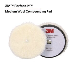 Foto 2 | Foto 2 | Almohadillas Orbital 3m Perfect-it Random Orbital De Lana Mediana 5/130 Mm - Venta Internacional.