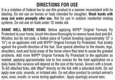 Foto 4 | Foto 4 | Protector De Moscas Farnam Wipe Original Formula 3 8 L - Venta Internacional.