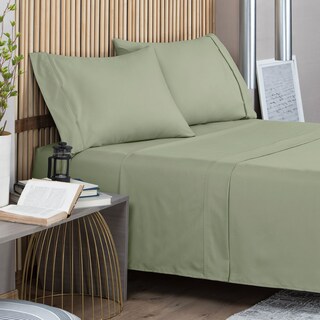 Foto 2 | Foto 2 | Sábana Matrimonial Esquimal Verde 4 Piezas