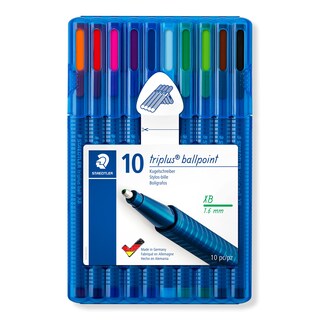 Foto 1 | Foto 1 | Bolígrafo Staedtler 437 Xbsb10 Triplus Xb Paquete De 10 - Venta Internacional.