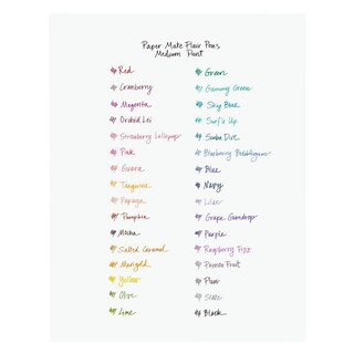 Foto 4 | Foto 4 | Bolígrafo Paper Mate Flair Punta Media 1.1mm Rosa (paquete De 12) - Venta Internacional.