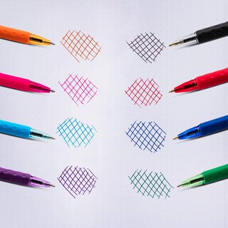 Foto 6 | Foto 6 | Bolígrafo Pentel Rsvp Mini 1.0mm Línea Media Paquete De 12 - Venta Internacional.