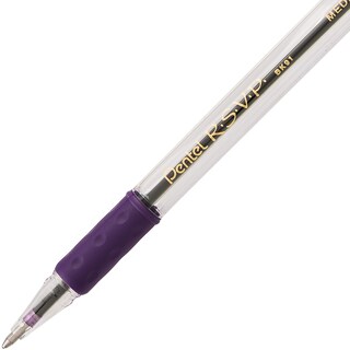 Foto 5 | Foto 5 | Bolígrafo Pentel R.s.v.p. Stick 1 Mm Tinta Violeta X12 - Venta Internacional.