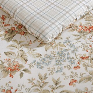 Foto 6 | Foto 6 | Juego De Edredón Laura Ashley Bramble Floral Beige Talla King - Venta Internacional.