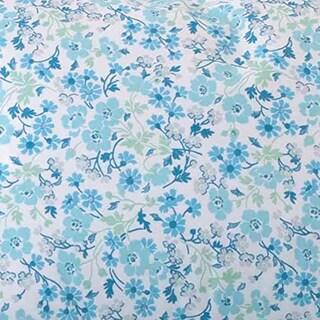 Foto 5 | Foto 5 | Juego De Sábanas Laura Ashley Home King De Algodón Percal Azul - Venta Internacional.