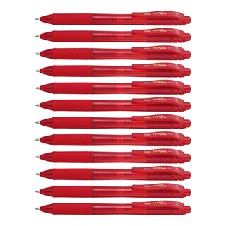 Foto 1 | Foto 1 | Bolígrafo Roller Gel Pentel Energel-x Bl107b 0 7mm Rojo Docena - Venta Internacional.