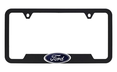 Foto 1 | Foto 1 | Marco Para Placa Ford Con Logo 3d En Plástico Abs Negro - Venta Internacional.