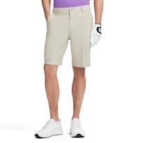 Pantalones Cortos De Golf Izod Swingflex Stretch Corte Recto Para Hombre En Kaki - Venta Internacional.
