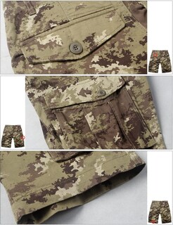Foto 4 | Foto 4 | Bermudas Cargo Match Para Hombre Camuflaje Desierto Talla 32 - Venta Internacional.
