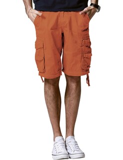 Foto 3 | Foto 3 | Bermuda Cargo Match Comfort Para Hombre Naranja Talla M/30 - Venta Internacional.