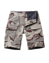 Bermudas Cargo Para Hombre Camuflaje Beige #3204 - Venta Internacional.