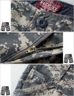 Foto 3 | Foto 3 | Bermudas Cargo Para Hombre Camuflaje Azul Digital 3204 - Venta Internacional.