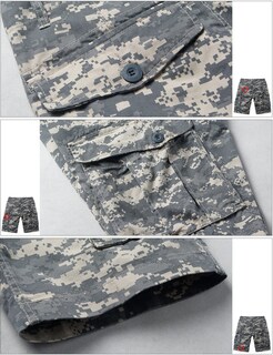 Foto 4 | Foto 4 | Bermudas Cargo Para Hombre Camuflaje Azul Digital 3204 - Venta Internacional.
