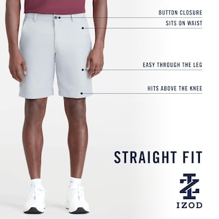 Foto 3 | Foto 3 | Short De Golf Izod Para Hombre Micro Poliéster Ajuste Clásico 9.5'' Medianoche 33 - Venta Internacional.