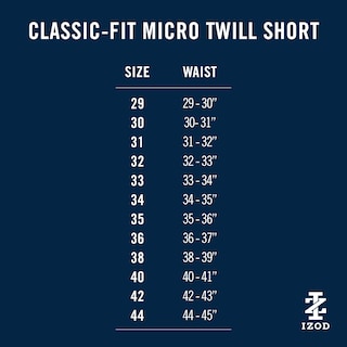 Foto 4 | Foto 4 | Short De Golf Izod Para Hombre Micro Poliéster Ajuste Clásico 9.5'' Medianoche 33 - Venta Internacional.