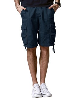 Foto 3 | Foto 3 | Bermuda Cargo Match Confort Masculino Azul Talla 2xl/36 - Venta Internacional.