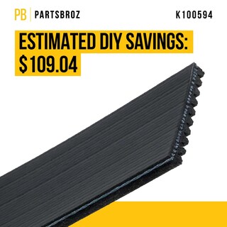 Foto 4 | Foto 4 | Correa De Transmisión Serpentina Partsbroz K100594 Micro-v Compatible - Venta Internacional.