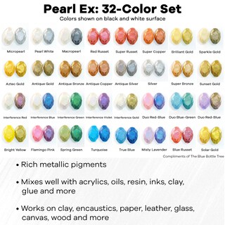 Foto 2 | Foto 2 | Set De Pigmentos Jacquard Pearl Ex 32 Colores Para Resina Epóxica Y Más - Venta Internacional.