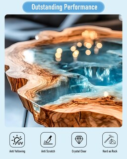 Foto 4 | Foto 4 | Kit De Resina Epoxi Nicpro 7.6l Transparente Cristal Apta Para Alimentos - Venta Internacional.