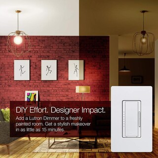 Foto 4 | Foto 4 | Interruptor De Intensidad Lutron Maestro Led+ 150w Unipolar Marrón - Venta Internacional.