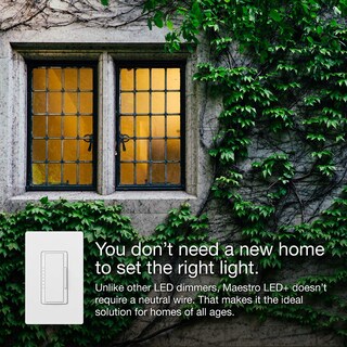 Foto 5 | Foto 5 | Interruptor De Intensidad Lutron Maestro Led+ 150w Unipolar Marrón - Venta Internacional.