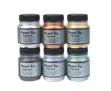 Foto 1 | Foto 1 | Set De Polvos Pigmento Jacquard Pearl Ex 6 Colores Tarro De 15 Ml - Venta Internacional.