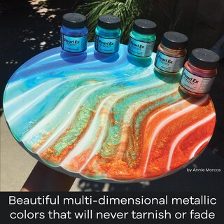 Foto 3 | Foto 3 | Set De Polvos Pigmento Jacquard Pearl Ex 6 Colores Tarro De 15 Ml - Venta Internacional.