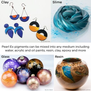 Foto 5 | Foto 5 | Set De Polvos Pigmento Jacquard Pearl Ex 6 Colores Tarro De 15 Ml - Venta Internacional.