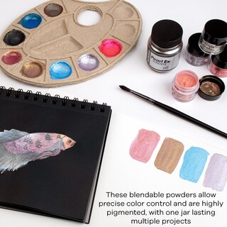 Foto 6 | Foto 6 | Set De Polvos Pigmento Jacquard Pearl Ex 6 Colores Tarro De 15 Ml - Venta Internacional.