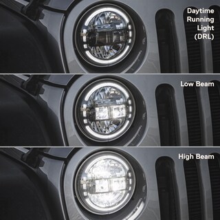 Foto 5 | Foto 5 | Faros Y Luces Antiniebla True Mods 18-20 Cm Para Jeep Wrangler - Venta Internacional.