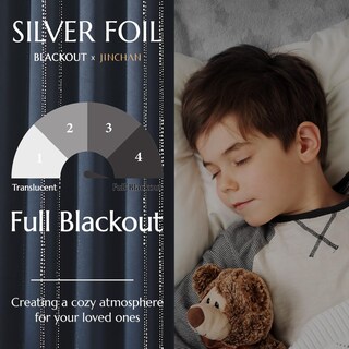 Foto 5 | Foto 5 | Cortinas Jinchan Boho Opacas Azul Marino 214x213 Cm 2 Paneles - Venta Internacional.