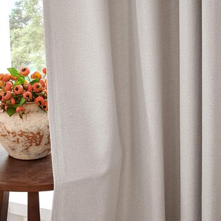 Foto 2 | Foto 2 | Cortina Jinchan Textura De Lino 160x160 Cm Blanco Piedra 1 Panel - Venta Internacional.