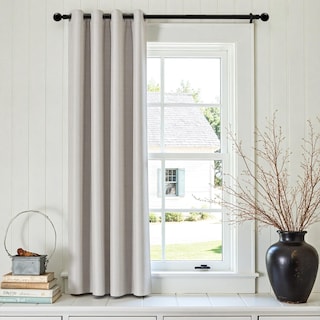 Foto 7 | Foto 7 | Cortina Jinchan Textura De Lino 160x160 Cm Blanco Piedra 1 Panel - Venta Internacional.