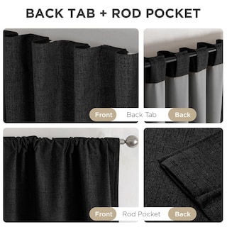 Foto 6 | Foto 6 | Cortinas Opacas Joydeco De Lino Natural 132 X 213 Cm 2 Paneles - Venta Internacional.