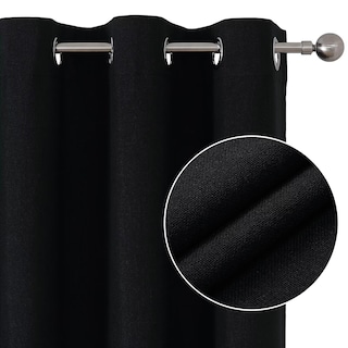 Foto 2 | Foto 2 | Cortinas Blackout Joydeco Burg 160x160 Cm Juego De 2 Paneles - Venta Internacional.