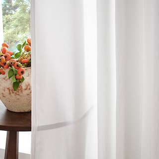 Foto 2 | Foto 2 | Cortina Jinchan Texturizada De Lino De 244 Cm De Largo Para Sala De Estar - Venta Internacional.