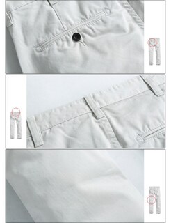 Foto 4 | Foto 4 | Pantalones Informales De Hombre Ajuste Slim Pierna Recta Azul Talla 42 - Venta Internacional.