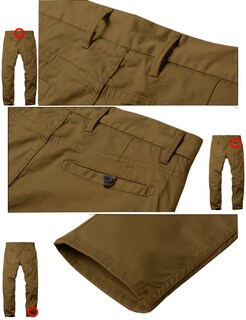 Foto 5 | Foto 5 | Pantalones Ajustados Para Hombre Corte Slim Confección Cónica Y Tejido Elástico - Venta Internacional.