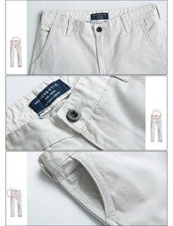 Foto 5 | Foto 5 | Pantalones Casuales Ajustados De Hombre Pierna Recta Color Negro Talla 34 - Venta Internacional.