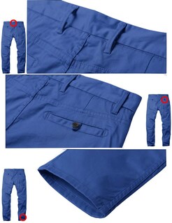 Foto 5 | Foto 5 | Pantalones Casual Para Hombre Ajustados Y Cónicos Con Tela Elástica 8050 Indigo - Venta Internacional.