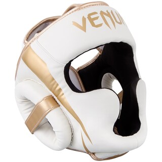 Foto 1 | Foto 1 | Casco Venum Elite Blanco/oro Para Boxeo Y Mma - Venta Internacional.