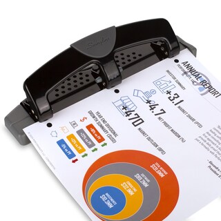 Foto 6 | Foto 6 | Perforadora Swingline Smarttouch Para 3 Agujeros Con Capacidad Para 12 Hojas - Venta Internacional.