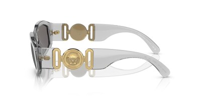 Foto 2 | Foto 2 | Gafas De Sol Versace Man Con Montura Gris Transparente De 53 Mm - Venta Internacional.