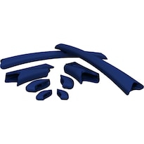 Kit De Accesorios Oakley Flak Jacket Polarizado Azul - Venta Internacional.