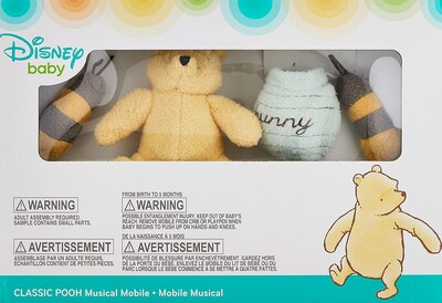 Foto 2 | Foto 2 | Musical Móvil Disney Winnie The Pooh Classic Pooh - Venta Internacional.