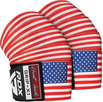 Manguitos Para Rodilla Rdx Para Levantamiento De Pesas Press De Piernas Y Gimnasio - Venta Internacional.